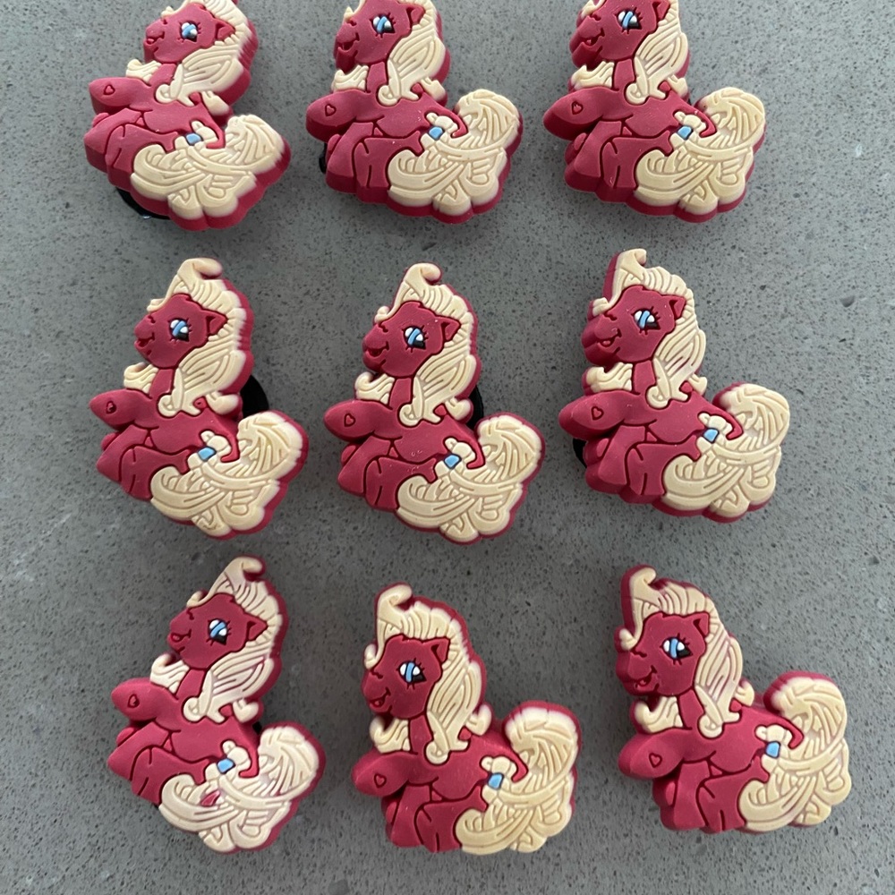Little Pony Shoe Charms